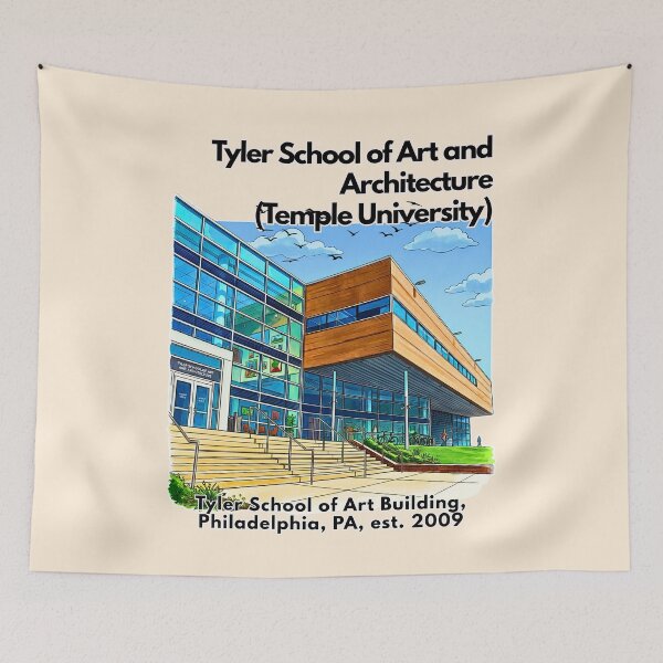 Item preview, Tyler School Art Architecture Illustration designed and sold by EvergreenPark - Tee Studio.