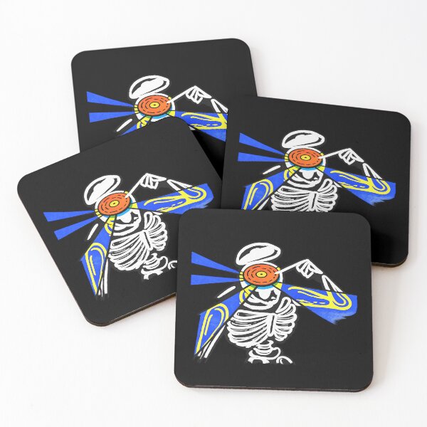 Item preview, Vinyl Until the End | Skeleton Music Lover Streetwear Art designed and sold by jeehh.