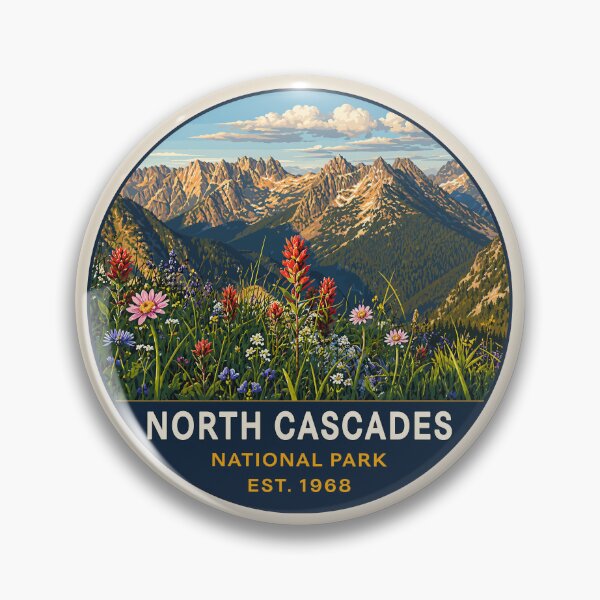 Item preview, North Cascades National Park designed and sold by Gideon Emmerich.