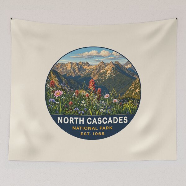Item preview, North Cascades National Park designed and sold by Gideon Emmerich.