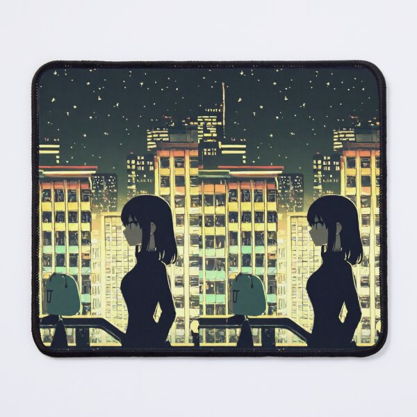 Item preview, Art - Iconic Anime Character, Nocturnal Melancholy and Oneiric Urbanity designed and sold by AnimeShin.