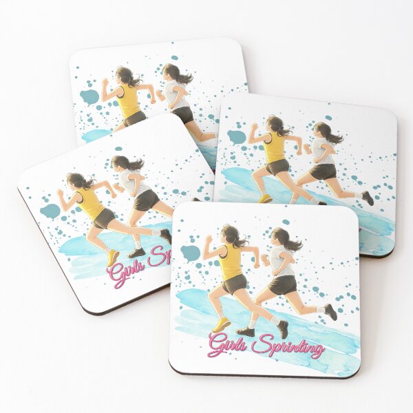 Item preview, Girls Sprinting designed and sold by Cukupsehatlah.