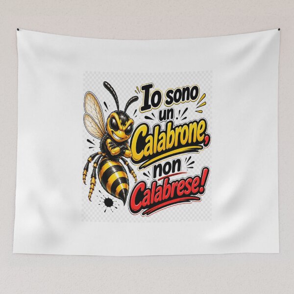 Item preview, Funny Hornet Quote – I'm a Hornet, Not Calabrian designed and sold by RipantinaFantasy .