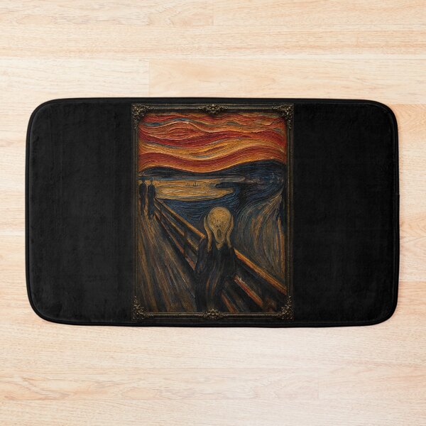 Item preview, The Scream Relief Art | Museum Edition Gothic Wall Decor designed and sold by ManJiangHong.
