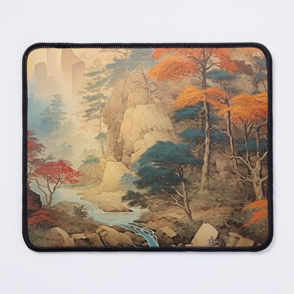 Item preview, Traditional Japanese Illustration - River designed and sold by DaisukiTokyo.