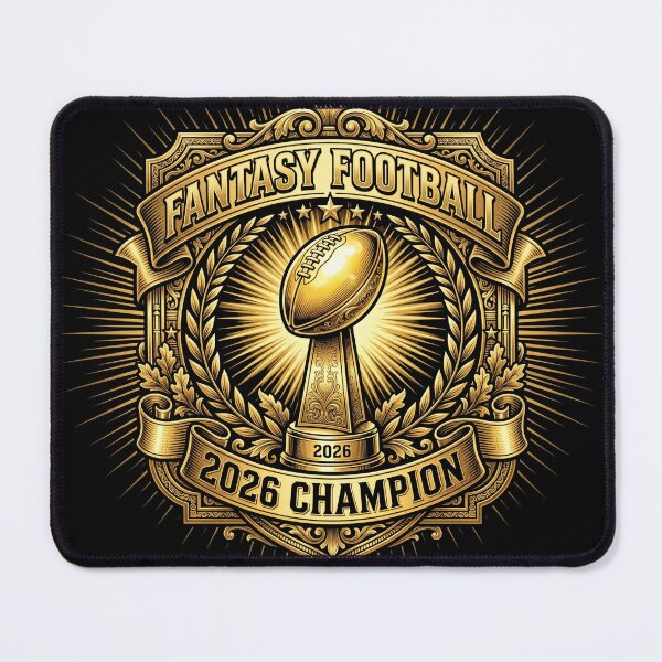 Item preview, 2026 Fantasy Football Champion Trophy Shirt designed and sold by TeNovaStudio.