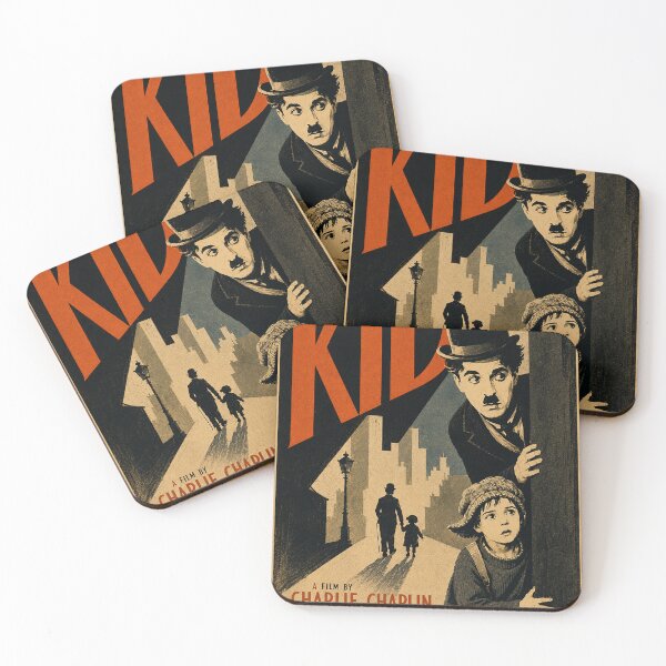 Item preview, The Kid (1921) – Art Deco Silent Film Tribute Poster designed and sold by Grand Illusions.