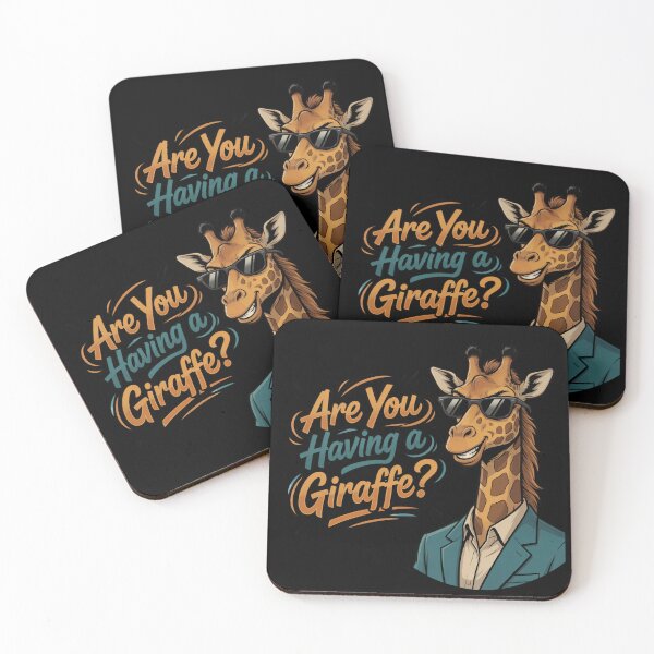 Item preview, Are You Having a Giraffe Funny Pun Design designed and sold by TshirtsOnline-.