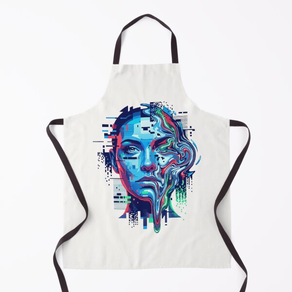 Item preview, GAN Glitch Face | Generative Adversarial Network Art designed and sold by Uglyandcute.