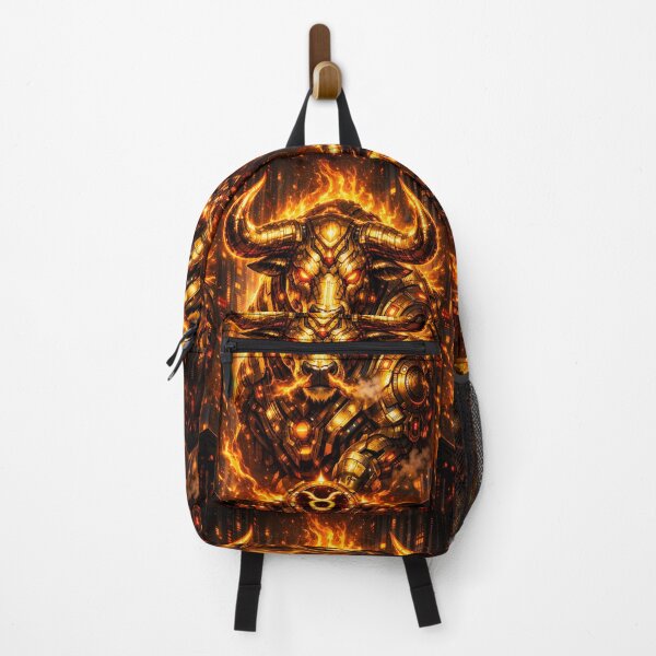 Item preview, Taurus Cyberpunk – Golden Tech Bull of Neo Tokyo designed and sold by Neo Tokio.