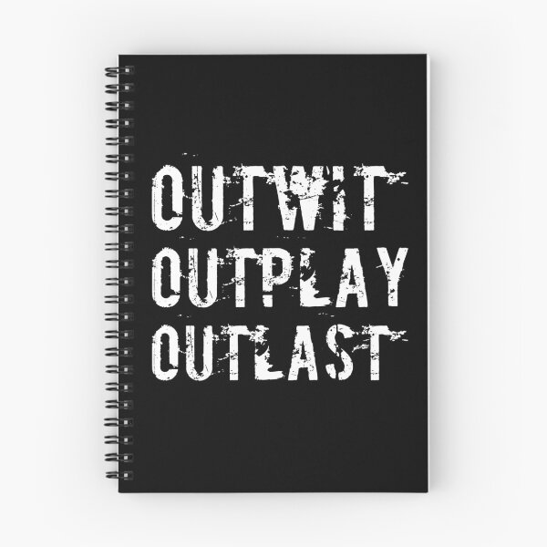 Item preview, Outwit Outplay Outlast  designed and sold by Kerry Pritchard.
