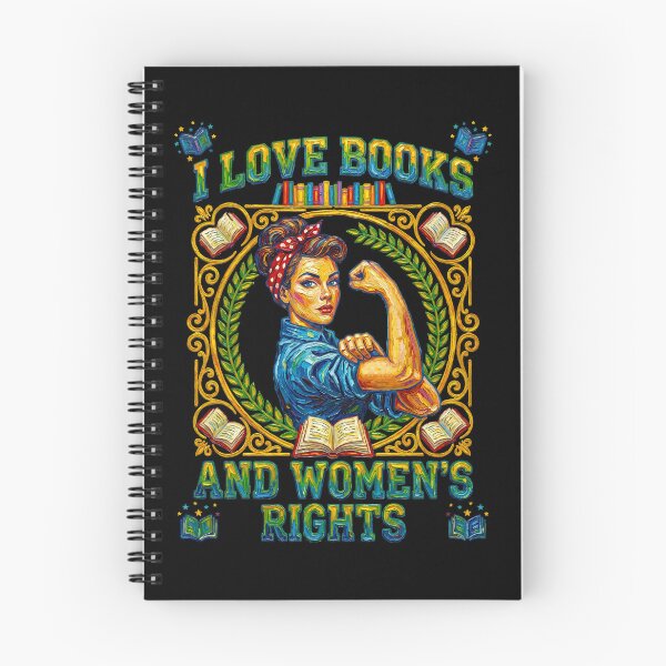 Item preview, I Love Books And Women's Rights Feminist Reader designed and sold by TeeARTHY.
