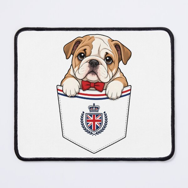 Item preview, Cute British Bulldog Pocket Gentleman designed and sold by puredevn.