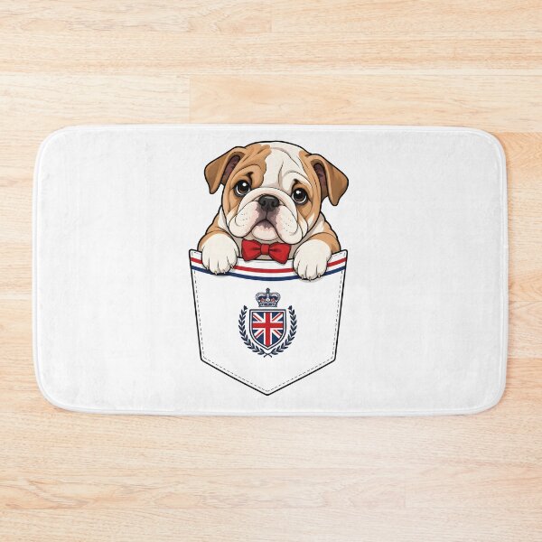 Item preview, Cute British Bulldog Pocket Gentleman designed and sold by puredevn.