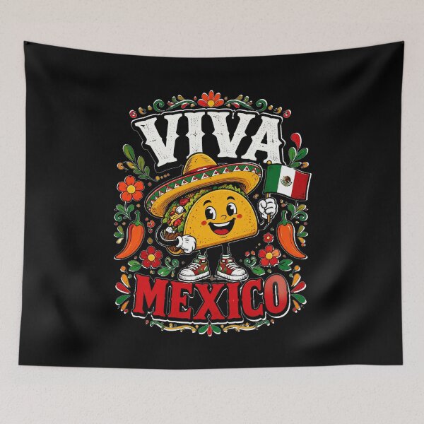 Item preview, Hispanic Heritage Month Viva Mexico Mexican Tacos designed and sold by OlakunleOloroz.