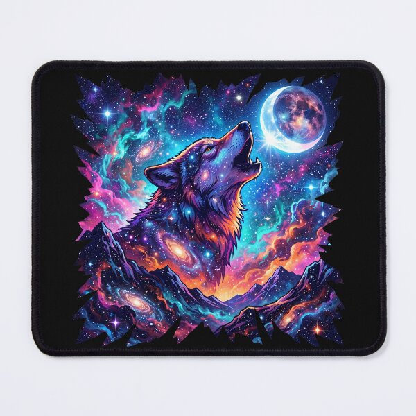 Item preview, Howling at the Galaxy designed and sold by The Quiet Canvas By Jacky.