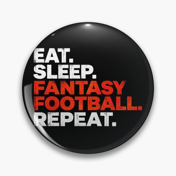 Item preview, Eat Sleep Fantasy Football Repeat Funny Shirt designed and sold by TeNovaStudio.
