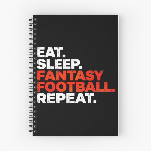 Item preview, Eat Sleep Fantasy Football Repeat Funny Shirt designed and sold by TeNovaStudio.
