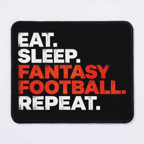Item preview, Eat Sleep Fantasy Football Repeat Funny Shirt designed and sold by TeNovaStudio.