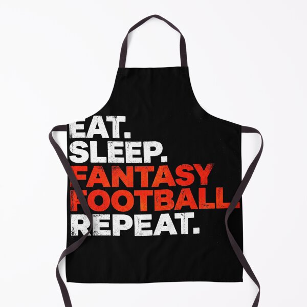 Item preview, Eat Sleep Fantasy Football Repeat Funny Shirt designed and sold by TeNovaStudio.