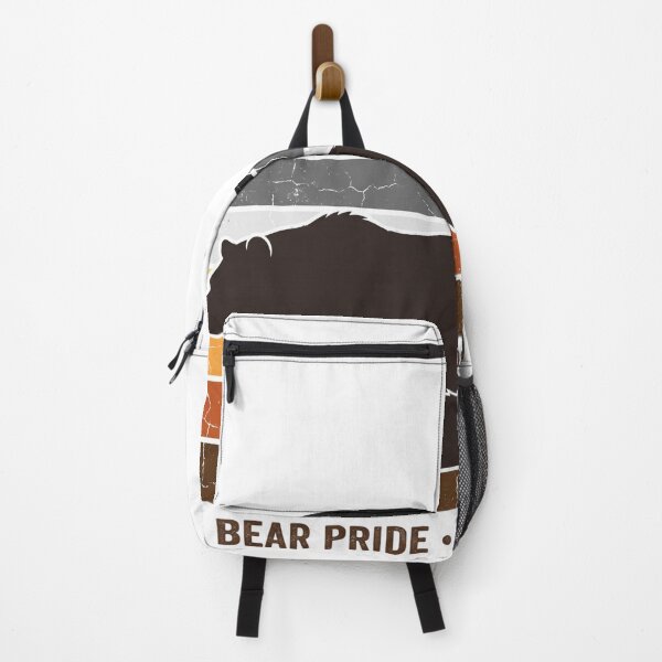 Item preview, Vintage Retro Bear Pride Sunset Silhouette - Woof Bear Brotherhood designed and sold by Woof-zil.