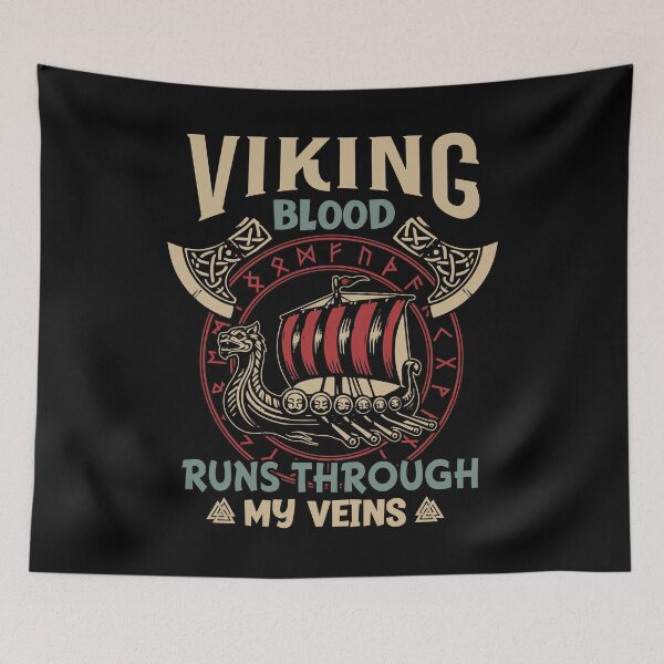 Item preview, VIKING WARRIOR DESIGN designed and sold by fahimtshirt.