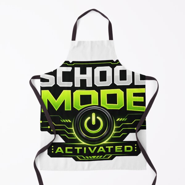 Item preview, School Mode Activated Minimal Tech Back to School Gamer Design designed and sold by mansourhamid.