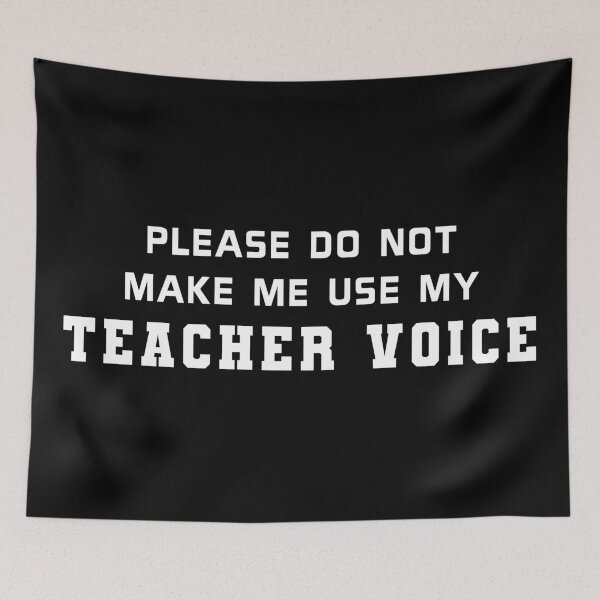 Item preview, My Teacher Voice designed and sold by DogArtGallery.
