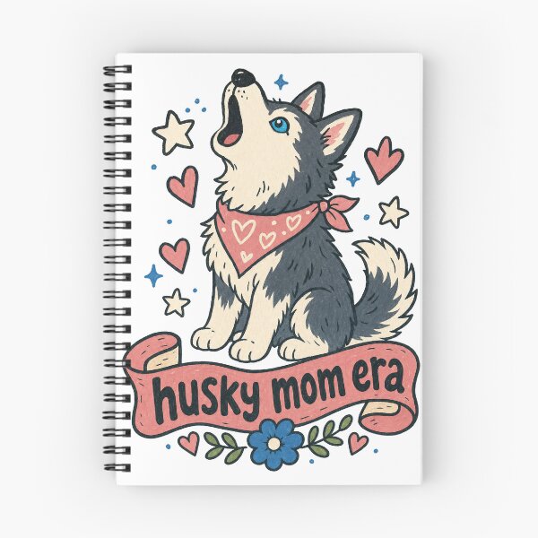 Item preview, Husky Mom Era designed and sold by VisualArtsOasis.