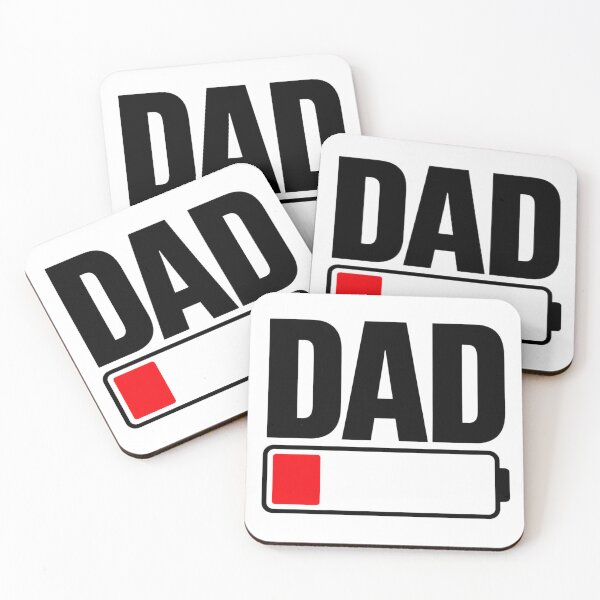 Item preview, BATTERY LOW DAD designed and sold by FunneeMugs.