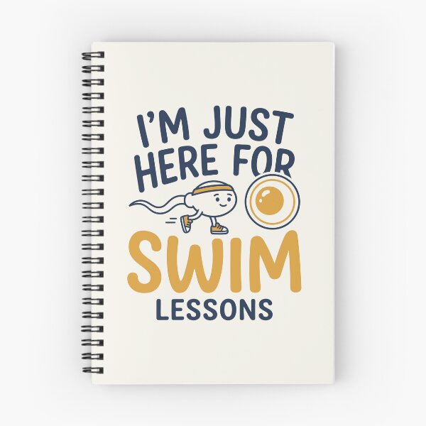 Item preview, I'm Just Here For Swim Lessons designed and sold by Amir Faysal.