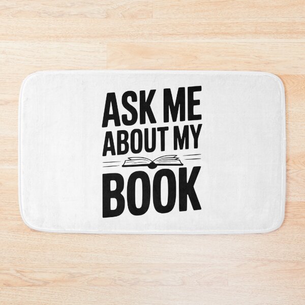 Item preview, Ask Me About My Book designed and sold by Frank Ring.