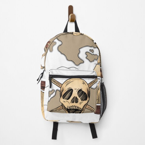 Item preview, Vintage Skull Treasure Map Mystic Island Adventure designed and sold by Ninminji.
