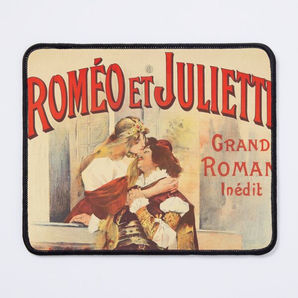 Artikelvorschau, Romeo und Julia von Jacques Wely – Romeo und Julia Vintage-Poster, romantische Wandkunst für Shakespeare-Liebhaber entworfen und verkauft von RickE.