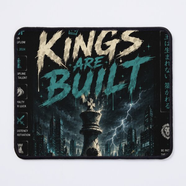 Item preview, Kings Are Built – Urban Streetwear Graphic Tee designed and sold by UrbanSwagFlow.