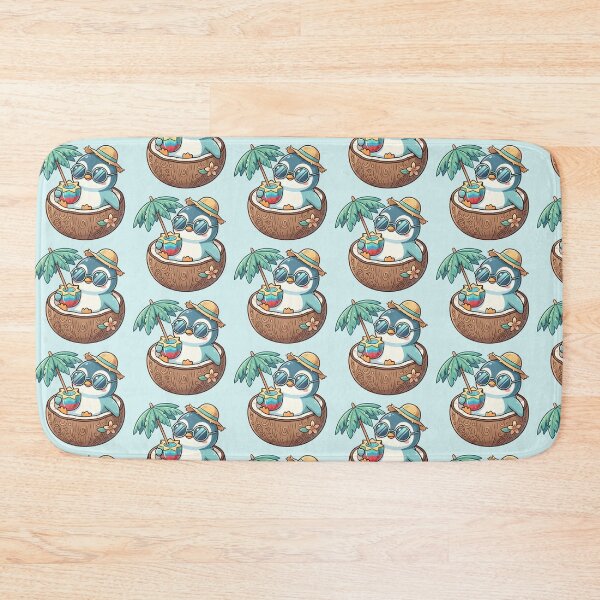 Item preview, Tropical Chill Penguin designed and sold by dreephic22.