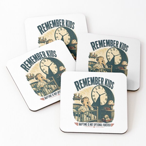 Item preview, Remember Kids Naptime Creepy Vintage Dark Humor designed and sold by journeyengine.