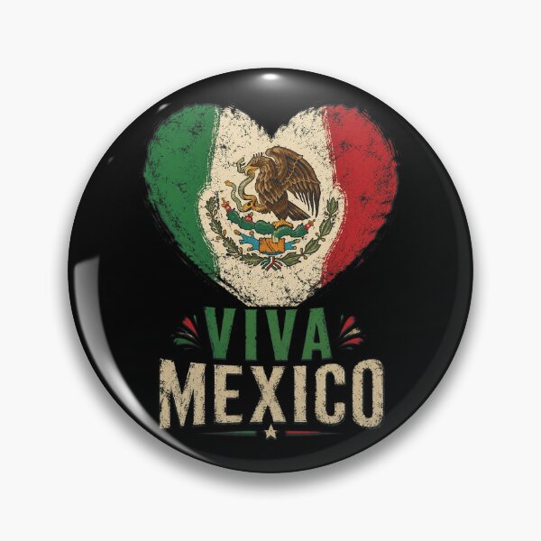 Item preview, Mexican Flag Heart Viva Mexico Independence Day designed and sold by OlakunleOloroz.