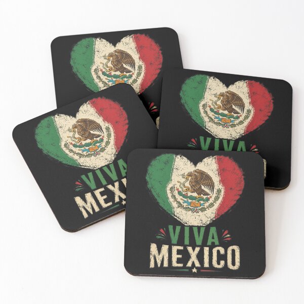 Item preview, Mexican Flag Heart Viva Mexico Independence Day designed and sold by OlakunleOloroz.
