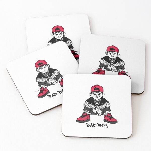 Item preview, Edgy Bad Boy Rebel Red Pop Sneaker Sticker designed and sold by Mr-wow.