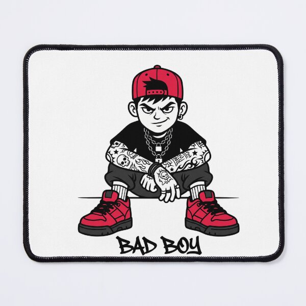 Item preview, Edgy Bad Boy Rebel Red Pop Sneaker Sticker designed and sold by Mr-wow.