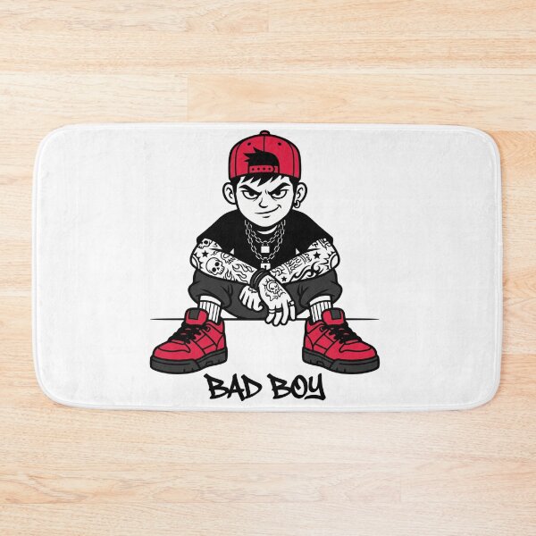 Item preview, Edgy Bad Boy Rebel Red Pop Sneaker Sticker designed and sold by Mr-wow.