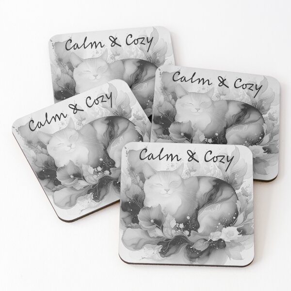 Item preview, Calm & Cozy Cat designed and sold by WeaveSphere.