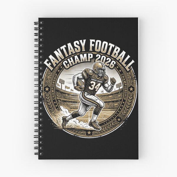 Item preview, 2026 Fantasy Football Champ Vintage Trophy Shirt designed and sold by TeNovaStudio.