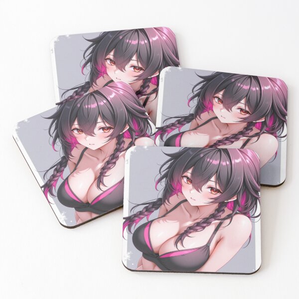 Item preview, Shy Gym Bestie | Cute Anime Girl Art designed and sold by KasaHunterHarem.