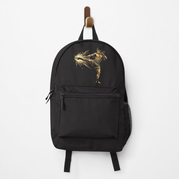 Item preview, Golden Muay Thai Warrior Teep Kick Premium Vector designed and sold by Ponsak.