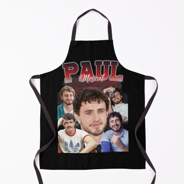 Aperçu de l'œuvre T-shirt Paul Mescal rétro vintage avec collage de fan art créée et vendue par deluluhaze.