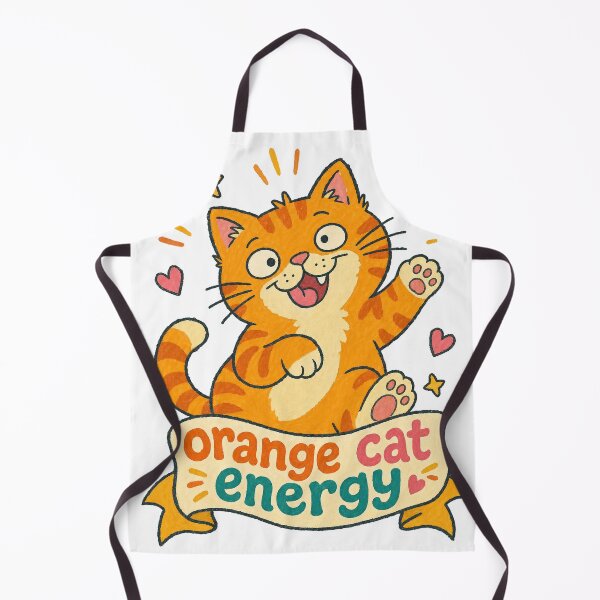 Item preview, Orange Cat Energy designed and sold by VisualArtsOasis.