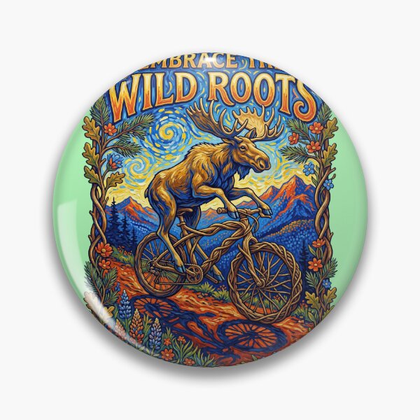 Item preview, Moose Riding Bicycle designed and sold by TeeARTHY.