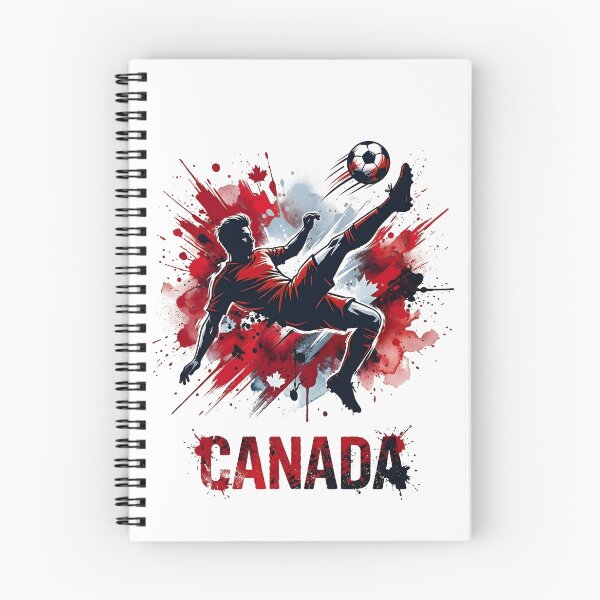 Item preview, Canada Soccer Fan T-Shirt | Red White Football Pride Tee | Canadian Fan Gift 2026 designed and sold by 3ac-Arts.